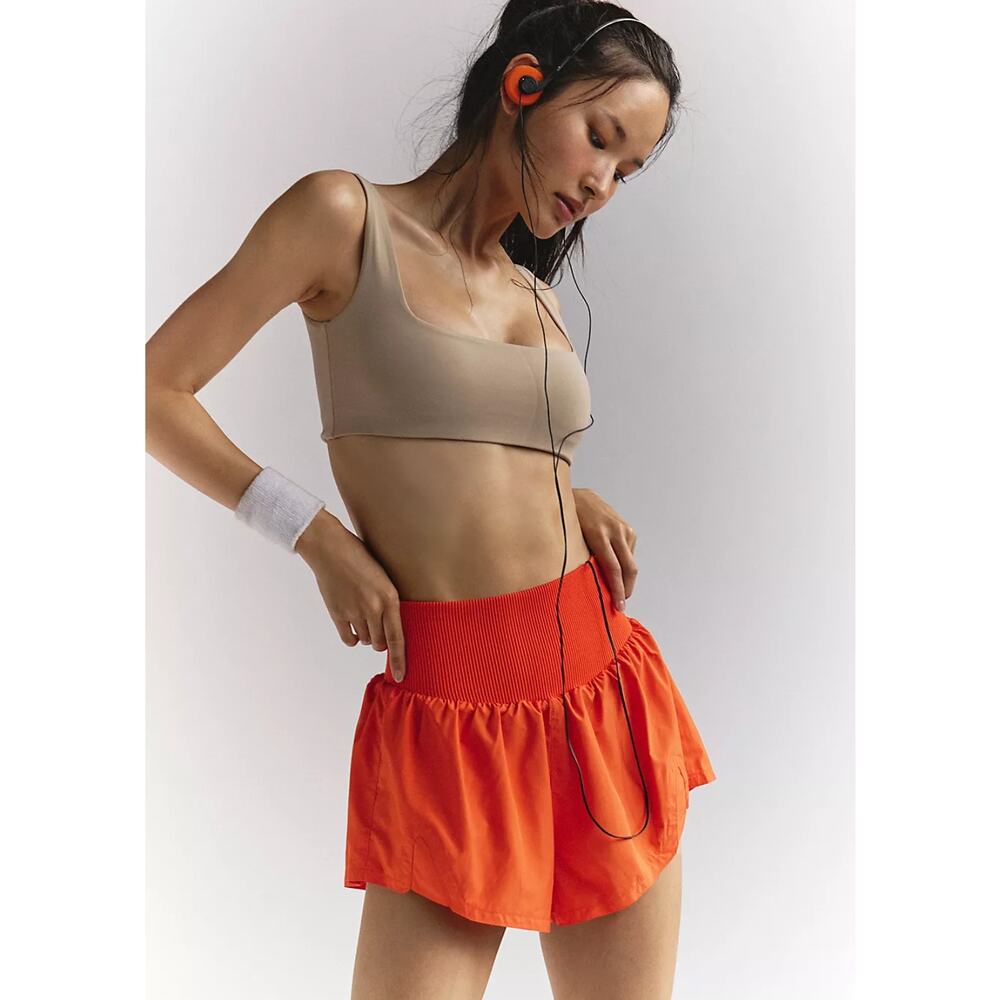 NWT Free People Movement Carpe Diem Shorts in Flame XL